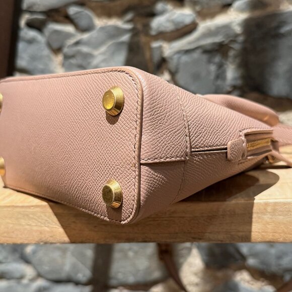 Balenciaga Dusty Pink Leather XXS Ville Handbag - Picture 8 of 16